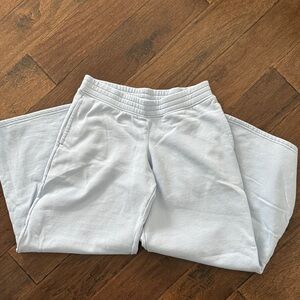 NWNT Hollister Baby Blue Wide Leg Jogger